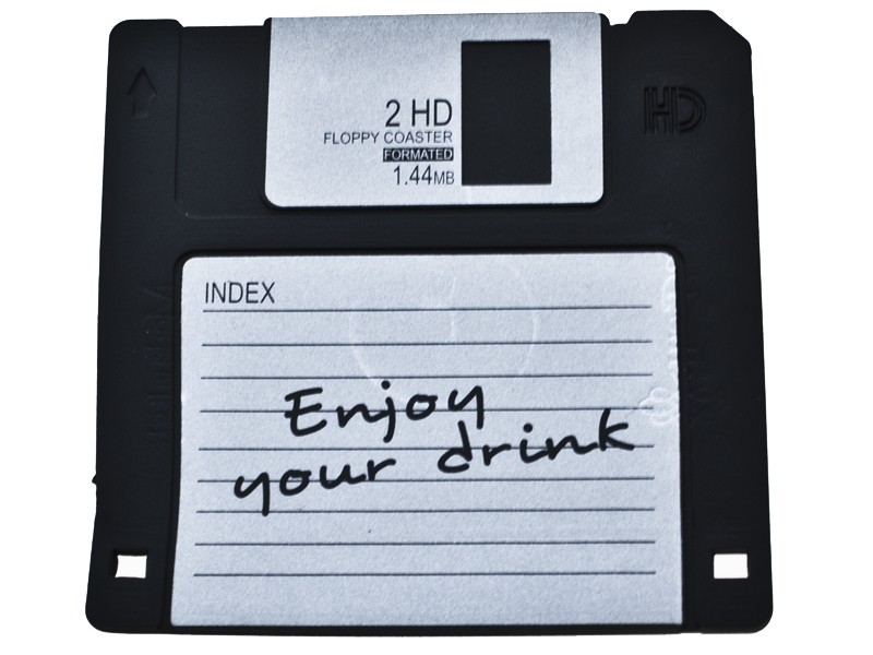 Sottobicchiere Floppy Disc