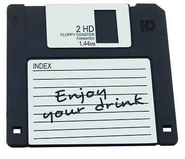 Sottobicchiere Floppy Disc