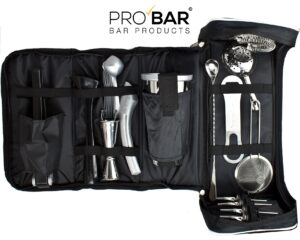 Borsa Barman in Pelle con Kit Barman