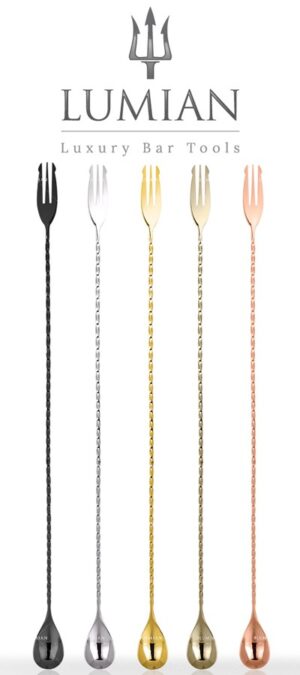 Bar Spoon Tridente Lumian - Argento
