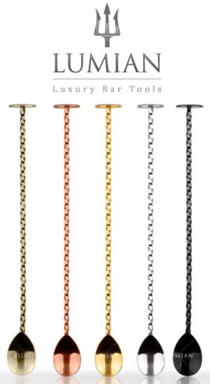Bar Spoon Muddler Lumian - Argento