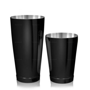 Boston Shaker & Half Tin Kenko Lumian 18-28oz - Nero