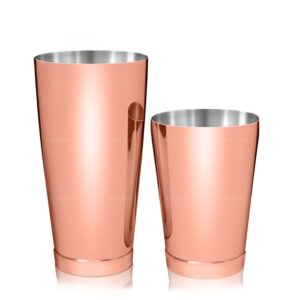 Boston Shaker & Half Tin Kenko Lumian 18-28oz - Rame