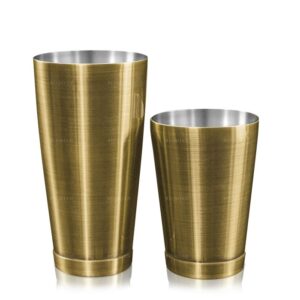 Boston Shaker & Half Tin Kenko Lumian 18-28oz - Bronzo