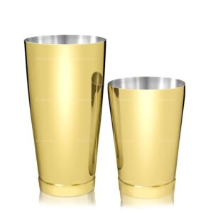 Boston Shaker & Half Tin Kenko Lumian 18-28oz - Oro