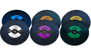 Sottobicchiere Disco Vinile