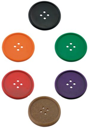 Sottobicchiere Bottone Vari Colori