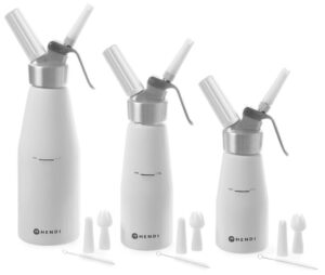 Sifone Panna Alluminio Bianco