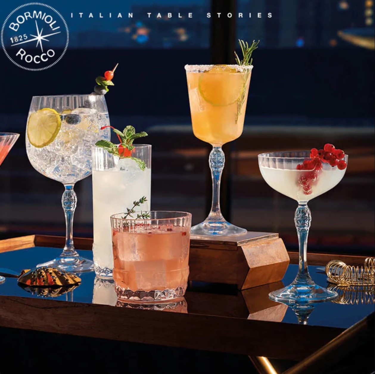 America 74cl (conf. 6pz) Gin Tonic Calice Cobbler