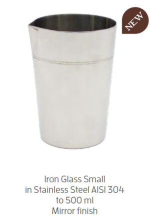Iron Mixing Tin in acciaio inox