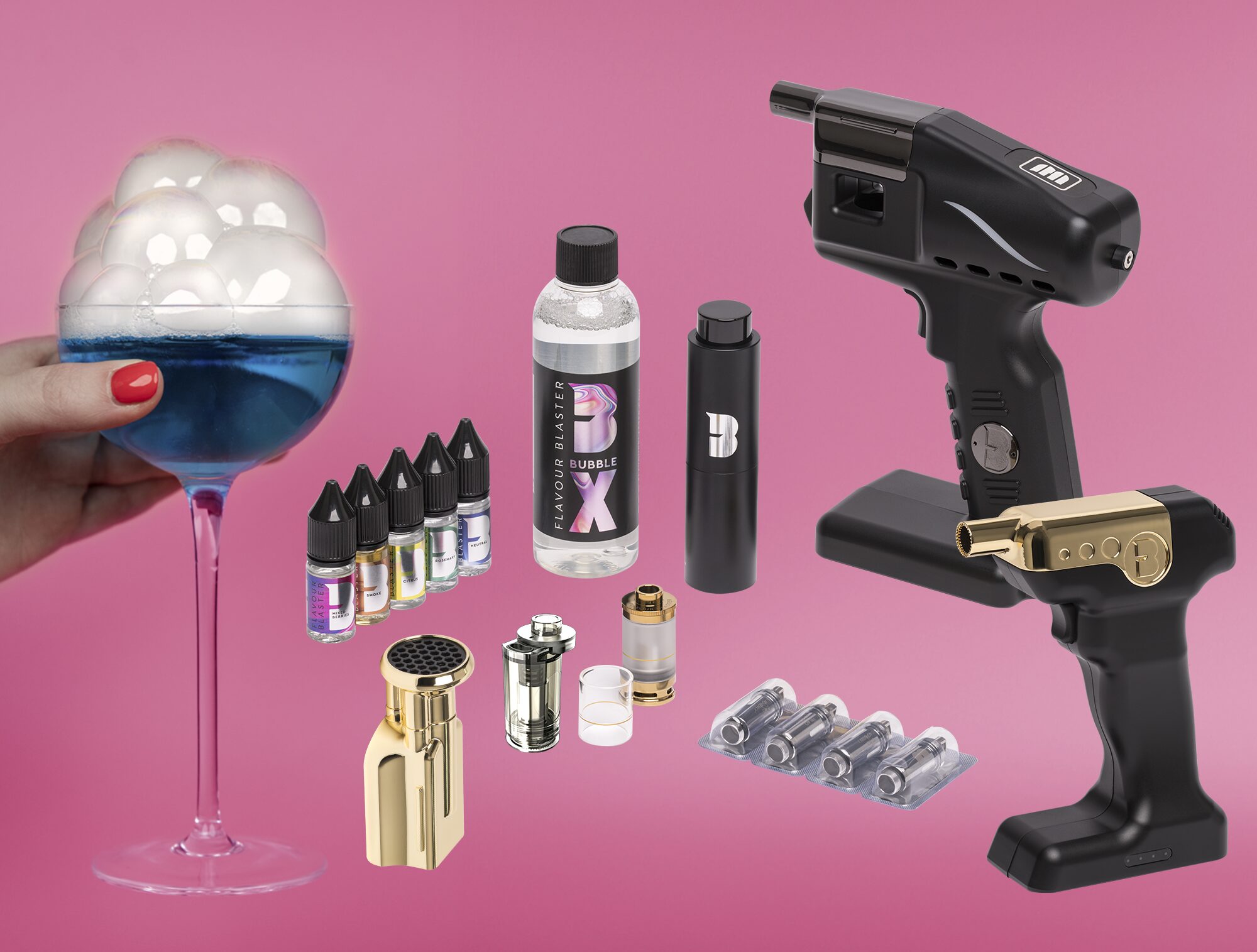 Flavour Blaster: dispositivo e accessori selezionabili